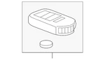 Genuine Honda Keyless Entry Transmitter 72147-T6Z-A21. Fixed Price $130.02.