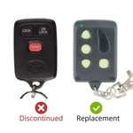 Clone Replacement Toyota Factory Keyless Remote GQ43VT7T 89742-AA010 +program. Fixed Price $29.95.