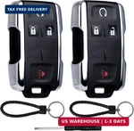 Supaland Key Fob Shell Case Replacement Fits For Chevy Silverado Colorado Gmc. Fixed Price $21.29.