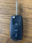 Factory Oem Volkswagen Flip Key Remote Fcc: NBG010206T 5K0837202AK 4-BTN Good. Fixed Price $9.95.