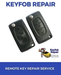 Key Repair - Citroen C2 C3 C4 Picasso Berlingo Dispatch Button Remote Fob Case. Fixed Price $47.26.