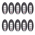 10 Smart Key Case Shell 4B Compatible With Infiniti Nissan New Uncut Blade DA34. Fixed Price $42.49.