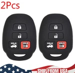Xukey For Toyota RAV4 Corolla Camry Yaris Car Silicone Case Cover Remote Fob. Fixed Price $8.73.