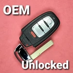 Unlocked Oem Audi Key IYZFBSB802 8T0.959.754 W/o Comfort Access. Fixed Price $53.09.