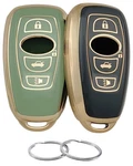Reprotecting Tpu Key Fob Cover Compatible With Subaru 7.5*4.5, Black/green. Fixed Price $19.70.