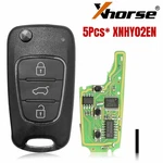5X Xhorse XNHY02EN Wireless Remote Key Hyundai Flip 3 Buttons For Vvdi Tool. Fixed Price $49.95.