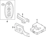 Genuine Nissan 2022-2022 Pathfinder Rogue Transmitter 285E3-6XR7A. Fixed Price $158.75.