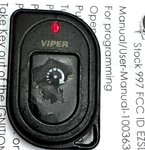 Viper 7211V Keyless Remote Transmitter Car Starter EZSDEI7211 Fob 2-WAY Fab. Fixed Price $43.99.