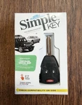 New Simple Key Replacement Kit; Chrysler Dodge Jeep - 3 Button Remote Combo. Fixed Price $99.00.