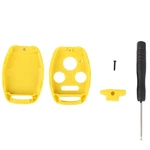 For Honda Accord Civic Pilot Cr-v Yellow Remote Key Fob Shell Case Screw Driver. Fixed Price $10.99.