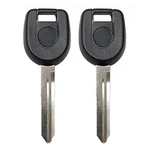 2 New Uncut Transponder Key Replacement For Mitsubishi 4D61 Chip Letter MIT6. Fixed Price $12.67.