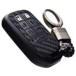 Zorratin Carbon Silicone Fob Cover With 7 Buttons, Black Keychain. Fixed Price $20.78.