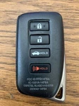 Oem Lexus Smart Key Remote ** Case Shell, No Electronics* Fcc Id: HYQ14FBA Good!. Fixed Price $19.95.