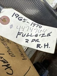 Gm 4474766 Rh Passenger Side Door Sil Plate 1965-1970 (see Photos For Fit) Nos. Fixed Price $50.00.