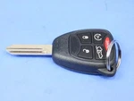 Genuine Mopar Blank With Transmitter Key 68273344AB. Fixed Price $161.46.