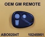 Oem Gm Venture Silhouette Montana 3 Button Keyless Remote ABO0204T 10245951. Fixed Price $8.92.