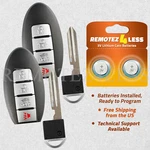 2X Keyless Entry Remote Car Fob Smart 4BTN For Nissan (CWTWB1U840). Fixed Price $34.95.
