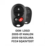 Oem 2005-2008 Toyota Avalon Solara Keyless Entry Remote GQ43VT20T. Fixed Price $21.99.