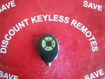Avital Keyless Remote I5M5659-4 4-BUTTON Green Light Gc. Fixed Price $27.00.