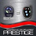Prestige APS2K4SFLCF112P Elvatfg 1-WAY Remote Control Replacement 07SP. Fixed Price $49.99.