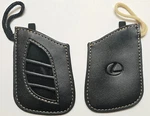 Lexus Oem Key Glove Leather Covers/cases Black W/ Tan Stiches PT420-00184-L7. Fixed Price $17.99.