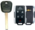B119 Key + Remote For Chevrolet Suburban Tahoe 2015-2018 M3N32337100. Fixed Price $27.99.