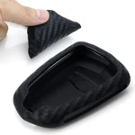Carbon Fiber Soft Silicone Key Fob Cover For 15-UP Cadillac Ats Cts CT6 Elr Xts. Fixed Price $10.19.