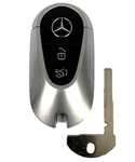 Oem Mercedes Benz Remote Fob + Uncut Key Insert IYZ-MS5 Matte Black (shp). Fixed Price $54.75.