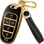 Lucrum Hyundai Sonata Tucson Santa Fe Key Fob Cover And Leather 2019-2023. Fixed Price $12.99.