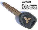 Mitsubishi MIT14 Lancer Evolution 2003-2006 Transponder Chip Key A++ Usa. Fixed Price $9.50.