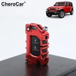 Red Keychain Fob Cover Shell Protector Case For Jeep Wrangler Jl Jt 2018+. Fixed Price $18.99.