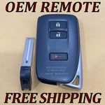 Oem 20-21 Lexus NX300H Keyless Remote Fob HYQ14FLB 89904-78G30 (A9A9). Fixed Price $77.40.