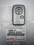 Toyota Genuine 8990460542 Transmitter Sub-assy Electrical Key 89904-60542 Oem. Fixed Price $206.43.