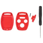 For Honda Accord Civic Pilot Cr-v Red Remote Key Fob Shell Case W/screw Driver. Fixed Price $10.99.