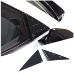 Glossy Black Side View Anti-wind Buffeting Deflector For Corvette C8 20-26 Us. Fixed Price $45.99.