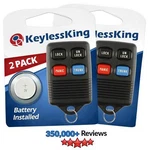 2 New Replacement Keyless Entry Remote Control Fob Clicker For GQ43VT4T. Fixed Price $24.95.