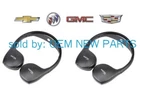 2017-2022 Gm Yukon Suburban Escalade Wireless/digital Headphones 84201997 Oem. Fixed Price $184.99.