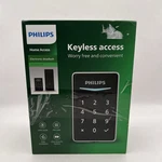 Philips Home Access Fingerprint Electronic Deadbolt DDL210X-12H Satin Nickel. Fixed Price $70.00.