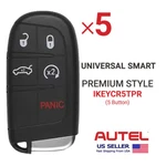 5X Autel Universal Smart For Chrysler Premium Style Button IKEYCR5TPR. Fixed Price $111.75.
