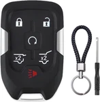 6 Button Key Fob Shell Replacement Fits For Chevy Suburban Tahoe Black+silver. Fixed Price $14.75.