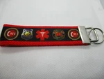First Responder Strong Webbing Fob Keychain Wristlet (rescue Vehicles). Fixed Price $6.00.