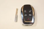 Genuine Jaguar Button Remote Smart Key Fob AW93-15K601-AF. Fixed Price $149.99.