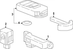 Genuine Honda 2023-2024 Accord Transmitter 72147-30A-A11. Fixed Price $133.43.