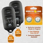 For 2004 2005 2006 2007 2008 2009 Toyota 4RUNNER Keyless Remote Car Fob. Fixed Price $16.95.