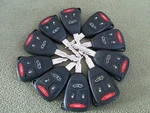 Lot Of 10 Jeep Dodge Chrysler Keyless Remotes KOBDTO4A Factory Original Oem. Fixed Price $287.95.