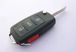 Oem Reshelled Vw Volkswagen Flip Keyless Entry Remote Fob Transmitter 202AE. Fixed Price $19.95.