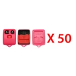 Remote Fob Case Shell 3B Compatible With Ford Rubber Button Pad PINK(50PACK). Fixed Price $107.69.