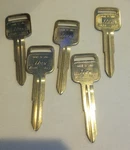 Lot Of 17 Ilco X184 B65 Car Key Blank Chevrolet Gmc Isuzu Geo Honda Suzuki. Fixed Price $15.00.