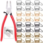 Shynek 40PC Fob Hardware Set 1 Inch Keychain With Pliers For. Fixed Price $31.45.