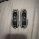Oem Porsche 911 Key Fob Shell Set Chalk Pair. Fixed Price $195.00.